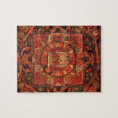 Boeddhistisch Mandala over compassie Legpuzzel (Horizontaal)