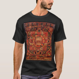 Boeddhistisch Mandala over compassie T-shirt