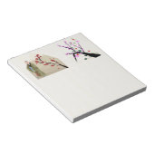 Boeddhistisch Monk Woman's Notitieblok (Schuin)