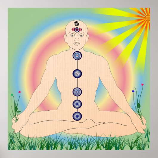 Boeddhistisch Poster (Voorkant)