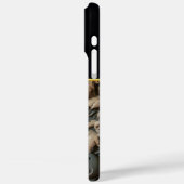 Boeddhistische blad en Orb Carving AI Case-Mate iPhone Case (Achterkant / Links)