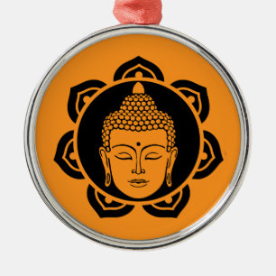Boeddhistische Bodhi Dag Metalen Ornament