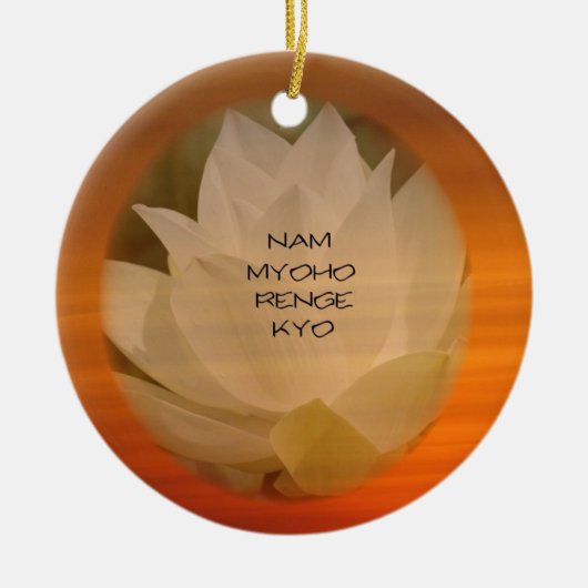 Boeddhistische decoratie van de DAB: Lotus Nam Myo (Voorkant)