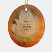 Boeddhistische decoratie van de DAB: Lotus Nam Myo (Links)