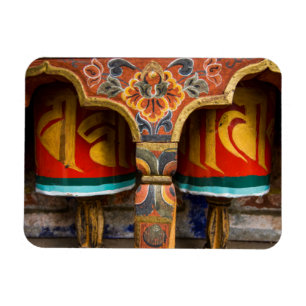 Boeddhistische gebedsrol, Bhutan Magneet