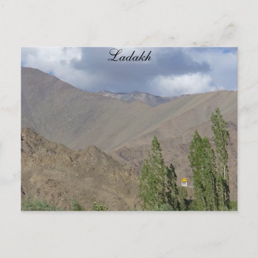 Boeddhistische gebedsruimte, Saboo, Ladakh, India Briefkaart (Voorkant)