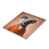 Boeddhistische Koala Tegeltje (Zijkant)