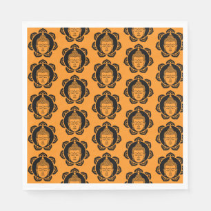 Boeddhistische Meditatie Art Decor Servet