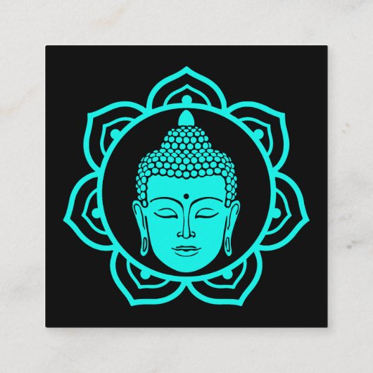 Boeddhistische Meditatie Visitekaartje (Achterkant)