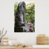 Boeddhistische Memorial Stone Poster (Keuken)