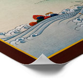 Boeddhistische Negen Mental Abidings Thangka Poster (Hoek)