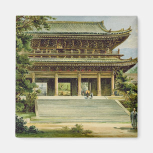 Boeddhistische tempel in Kyoto, Japan Magneet