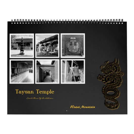 Boeddhistische Tempelkalender Kalender (Hoes)