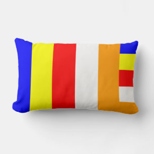 Boeddhistische vlag kussen