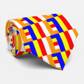 Boeddhistische vlag stropdas (Opgerold)