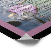 boeddhistische waarheden poster (Hoek)