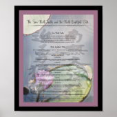 boeddhistische waarheden poster (Voorkant)