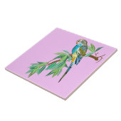 boedgerigar tegeltje (Zijkant)