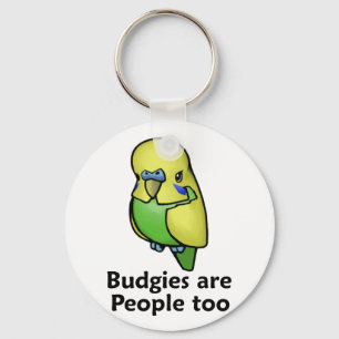 Boedgies zijn ook mensen sleutelhanger
