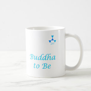Boedha om in blauw te zijn koffiemok