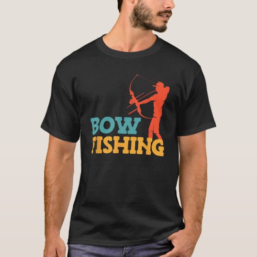 Boegvissen Bow Hunter Vis Jacht Bow visser T-shirt (Voorkant)