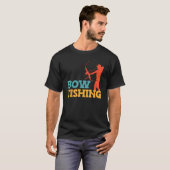 Boegvissen Bow Hunter Vis Jacht Bow visser T-shirt (Voorkant volledig)