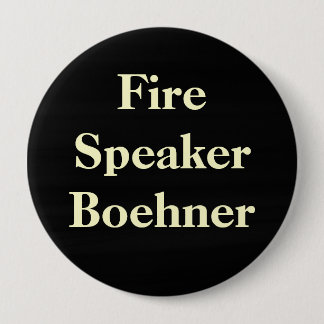 Boehner voor brandweersprekers ronde button 4,0 cm