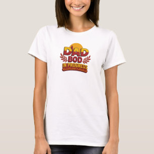 Boeiend DAD BOG PROGRESS Kunstontwerp T-shirt