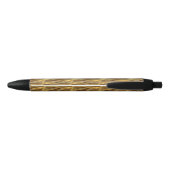 Boeiend goudpatroon zwarte inkt pen (Achterkant)