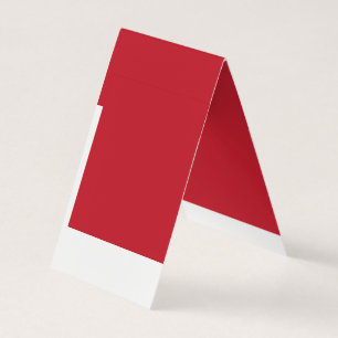 Boeiend rood achtergrond wit randontwerp visitekaartjes