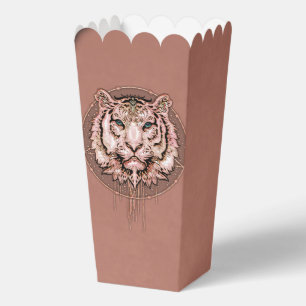 Boeiende en artistieke voorstelling van een tijger bedankdoosjes