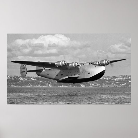 Boeing 314 Clipper 16 x 28 inch Poster (Voorkant)