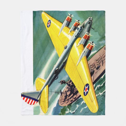 Boeing 915 fleece deken (Voorkant)