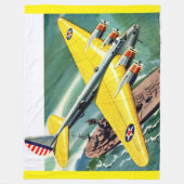 Boeing 915 fleece deken (Voorkant)