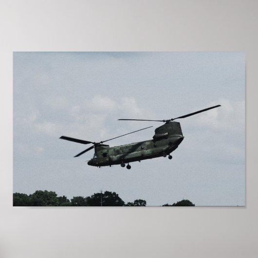 Boeing CH47 Chinook Poster (Voorkant)