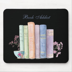 Boek Addicated Mousepad Muismat