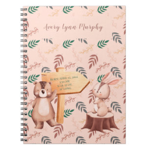 Boek BABY RECORD, baby notities Notitieboek