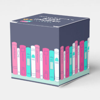 Boek Baby shower, Brunch en Boeken, Genderneutraal Bedankdoosjes