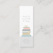 Boek Baby shower Mini Visitekaartje (Voorkant)