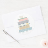 Boek Baby shower Sticker (Envelop)