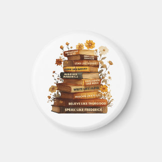 Boek Black History Month Magneet