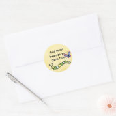 Boek borden ronde sticker (Envelop)