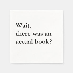 Boek Club Cocktail Servetten - Wacht