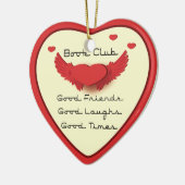 Boek Club Hart ornament (Links)
