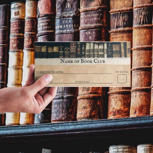  Boek Club lezen tracker kaart Bladwijzer