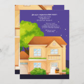 Boek de Buren Halloween Uitnodiging (Voorkant / Achterkant)