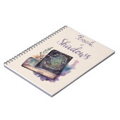 Boek der Schaduwen. Voor spreuken Notitieboek (Linkerzijde)