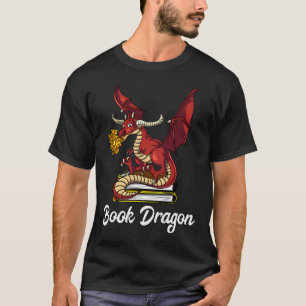 Boek Draak Fantasie T-shirt
