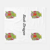 Boek Dragon Fleece Blanket van Sommer Hamilton Deken (Voorkant (Horizontaal))