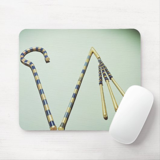 Boek en vloek van de tombe van Tutankhamun Muismat (Met muis)